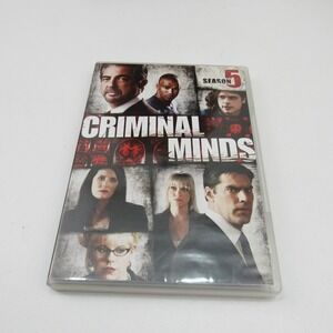 Criminal‎ Minds Season 5 DVD Set, The Fifth Season, Crime Drama TV Series